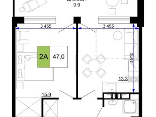 Продаю двушку с мебелью видеонаблюдение фото Анапа