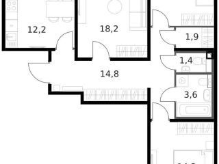Продаю 3 комнатную квартиру фото Москва