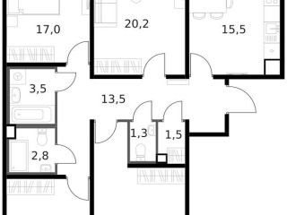 Продам 4 комнатную квартиру фото Москва