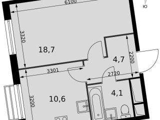 Продам 1 комнатную квартиру фото Видное