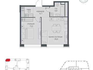 Продается 1 комн. квартира имеется охрана видеонаблюдение фото Москва