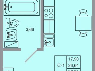 Продается студия рассрочка фото Всеволожск