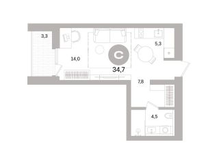 Продам студию рассрочка фото 1 Санкт-Петербург