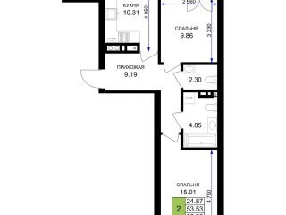 Продаю двухкомнатную квартиру рассрочка фото Гурьевск