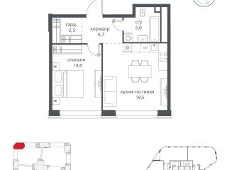 Продам однокомнатную квартиру видеонаблюдение фото Москва