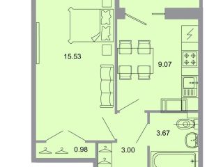 Продам однокомнатную квартиру рассрочка фото Всеволожск