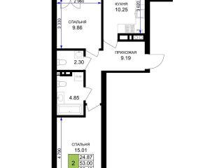 Продам двухкомнатную квартиру рассрочка фото Гурьевск