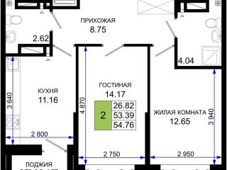 Продам 2 комнатную квартиру рассрочка фото 1 Ростов-на-Дону