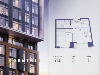 Продаю однокомнатную квартиру фото Москва