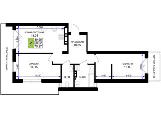 Продаю двушку рассрочка фото Гурьевск