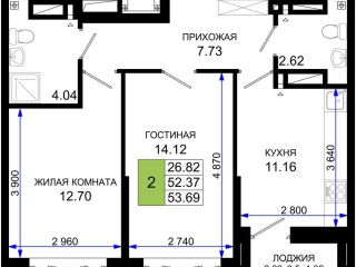 Продается 2 комн. квартира рассрочка фото Ростов-на-Дону