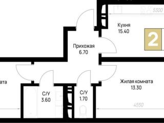 Продается 2 комн. квартира фото Анапа