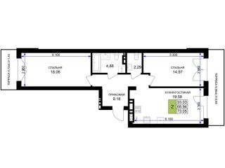 Продам двухкомнатную квартиру рассрочка фото Гурьевск