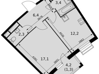 Продам 1 комнатную квартиру фото Видное