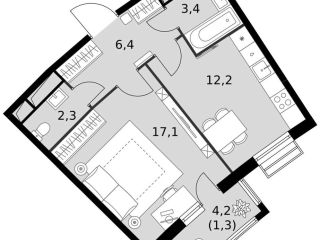 Продам 1 комнатную квартиру фото 2 Видное