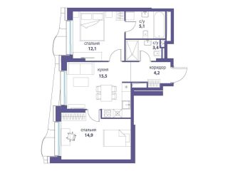 Продам 2 комнатную квартиру фото Москва