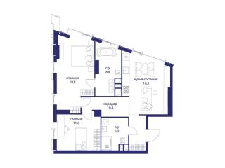 Продается 2 комнатная квартира фото Москва