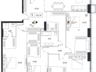 Продаю 5 комнатную квартиру фото Москва