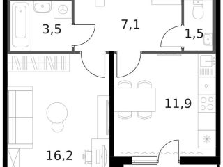 Продаю 1 комнатную квартиру фото Москва