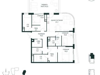 Продается 3 комнатная квартира с мебелью рассрочка фото Москва