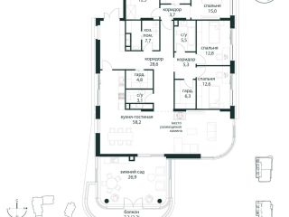 Продаю 3 комнатную квартиру с мебелью рассрочка фото Москва