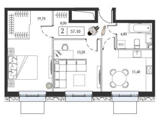 Продам 2 комнатную квартиру фото Москва