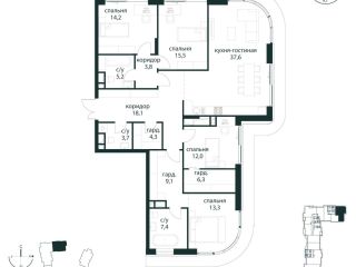 Продам четырехкомнатную квартиру рассрочка с мебелью фото Москва