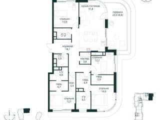 Продам четырехкомнатную квартиру рассрочка имеется охрана фото Москва