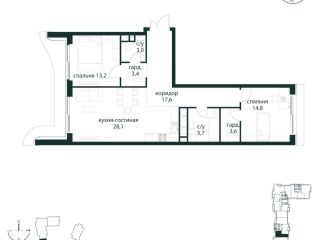 Продается 2 комнатная квартира рассрочка имеется охрана фото Москва