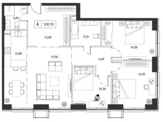 Продам трехкомнатную квартиру фото Москва