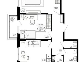 Продается 2 комн. квартира рассрочка фото Ломоносов