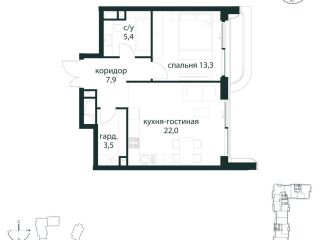 Продам однокомнатную квартиру имеется охрана рассрочка фото Москва