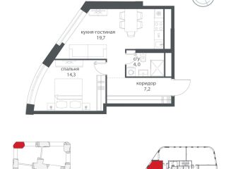 Продается 1 комн. квартира рассрочка видеонаблюдение фото Москва