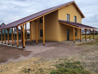 Продам блочный коттедж асфальтная дорога фото Тосно