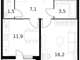 Продается 1 комн. квартира фото Москва
