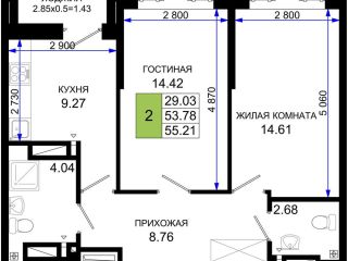 Продается 2 комн. квартира рассрочка фото Ростов-на-Дону