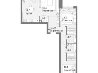 Продаю 3 комнатную квартиру фото 2 Москва