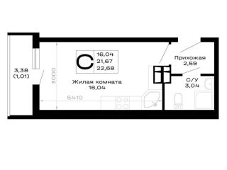 Продаю студию рассрочка видеонаблюдение фото Майкоп