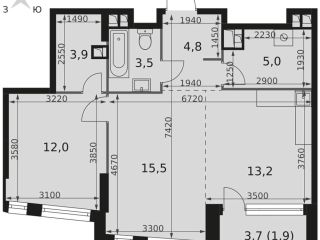 Продам двухкомнатную квартиру фото Москва