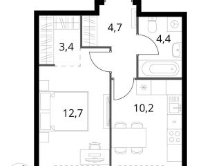 Продам 1 комнатную квартиру фото 2 Москва