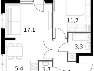Продам 2 комнатную квартиру фото 2 Москва