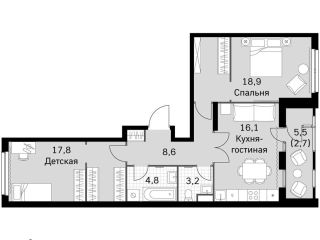 Продаю 2 комнатную квартиру фото 2 Москва
