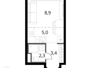 Продам студию фото 2 Видное