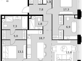 Продается 3 комн. квартира фото 2 Москва