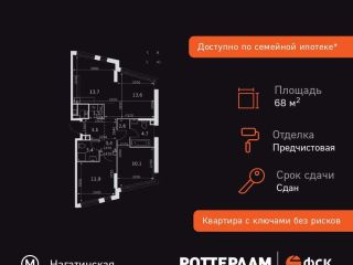 Продается трехкомнатная квартира фото 3 Москва