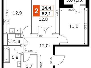 Продаю двухкомнатную квартиру фото Москва
