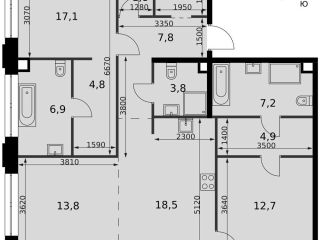 Продаю 3 комнатную квартиру фото Москва