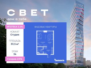 Продам студию по ипотеке панорамные окна фото Москва