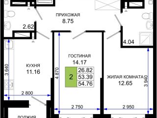 Продаю двухкомнатную квартиру с мебелью рассрочка фото Ростов-на-Дону