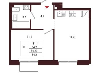 Продаю 1 комнатную квартиру фото Санкт-Петербург